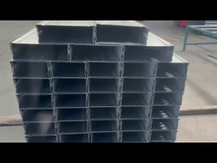 कस्टम विद्युत वायरिंग प्रबंधन के लिए मध्यम शुल्क जस्ती दीवार घुड़सवार केबल ट्रे