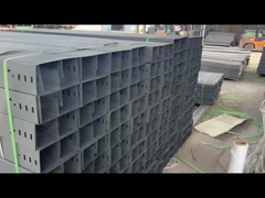 आग प्रतिरोधी स्टील केबल ट्रे के साथ प्रभाव प्रतिरोध जस्ती सतह अनुकूलन योग्य