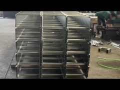 आग प्रतिरोधी मौसम प्रतिरोधी स्टील सीढ़ी प्रकार केबल ट्रे ISO9001 प्रमाणित