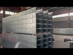 सिल्वर सीढ़ी प्रकार केबल ट्रे घुमावदार टी क्रॉस जंग प्रतिरोध और आग प्रतिरोध के लिए