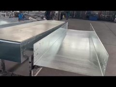 इनडोर आउटडोर केबल प्रबंधन के लिए लचीला मजबूत गर्म डुबकी जस्ती केबल ट्रे