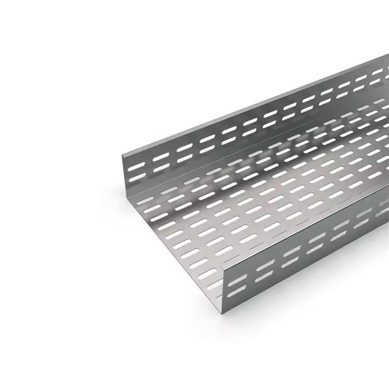 औद्योगिक और वाणिज्यिक उपयोग के लिए एल्यूमीनियम मिश्र धातु निर्माण के साथ आईएसओ9001 प्रमाणित गैल्वेनाइज्ड स्टील केबल ट्रे